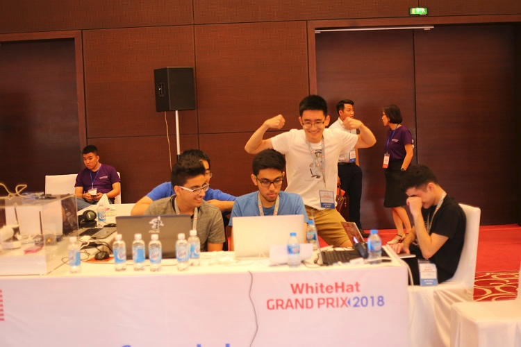 perfect blue at WhiteHat Grand Prix 2018